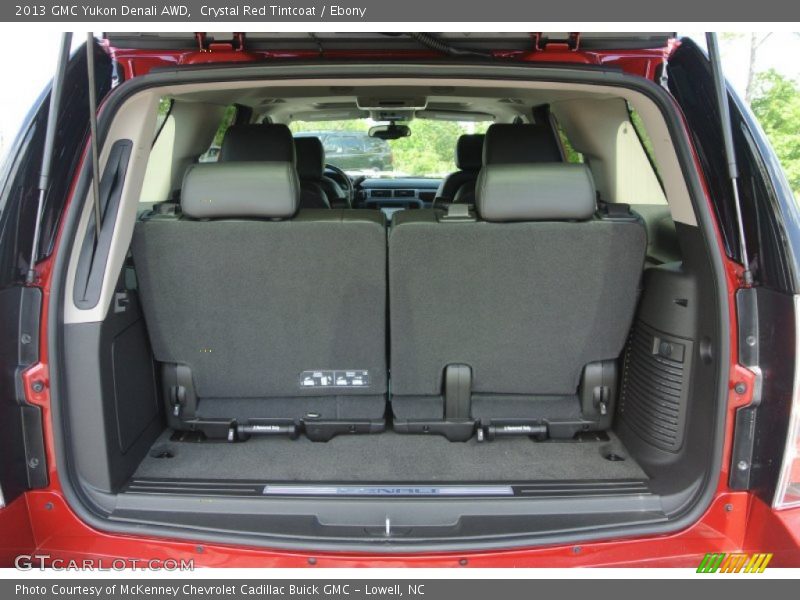Crystal Red Tintcoat / Ebony 2013 GMC Yukon Denali AWD