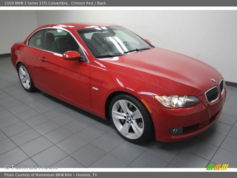 Crimson Red / Black 2009 BMW 3 Series 335i Convertible