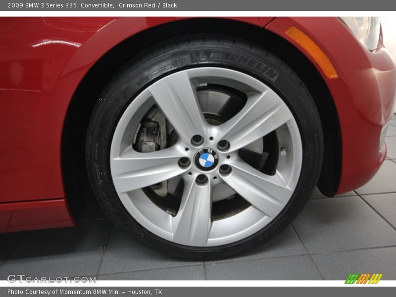 Crimson Red / Black 2009 BMW 3 Series 335i Convertible