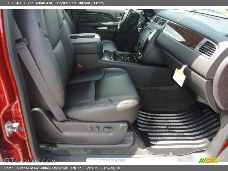 Crystal Red Tintcoat / Ebony 2013 GMC Yukon Denali AWD