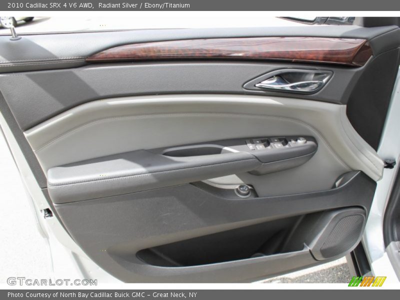 Radiant Silver / Ebony/Titanium 2010 Cadillac SRX 4 V6 AWD