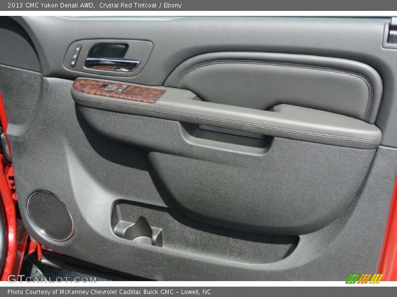 Crystal Red Tintcoat / Ebony 2013 GMC Yukon Denali AWD