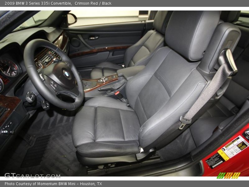 Crimson Red / Black 2009 BMW 3 Series 335i Convertible