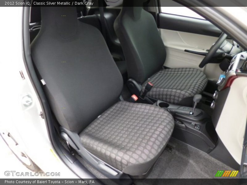 Classic Silver Metallic / Dark Gray 2012 Scion iQ