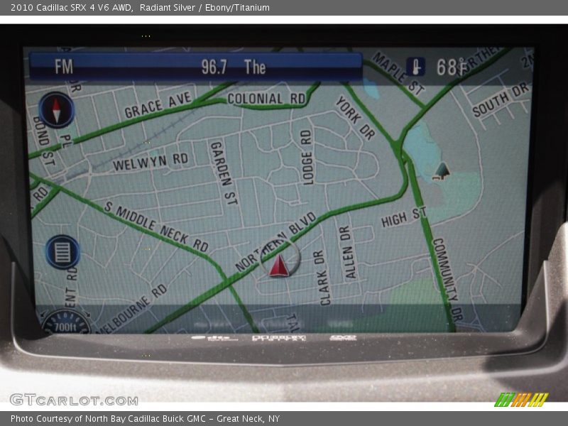 Radiant Silver / Ebony/Titanium 2010 Cadillac SRX 4 V6 AWD