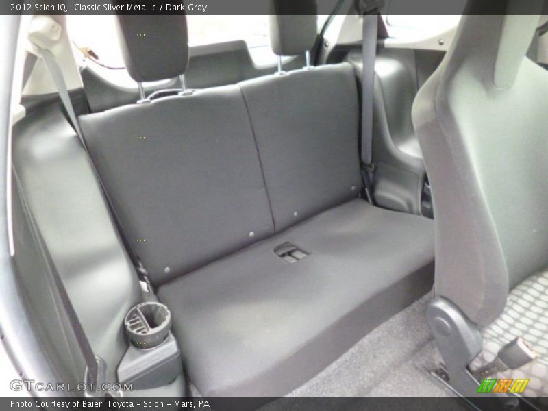 Classic Silver Metallic / Dark Gray 2012 Scion iQ