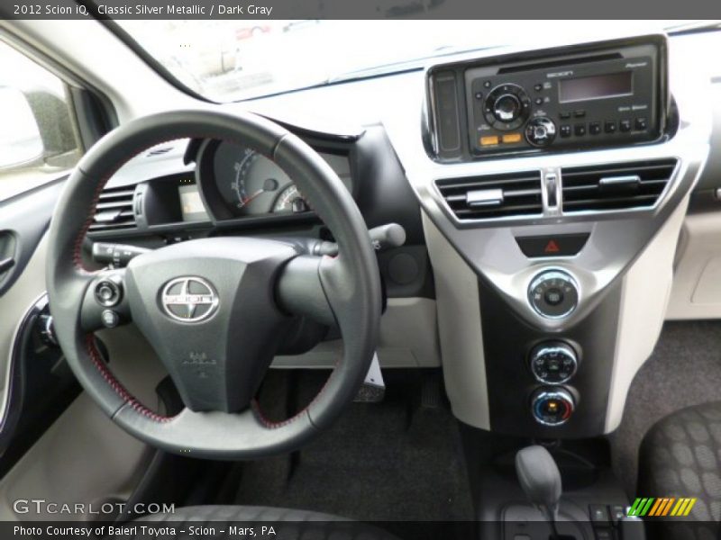 Classic Silver Metallic / Dark Gray 2012 Scion iQ