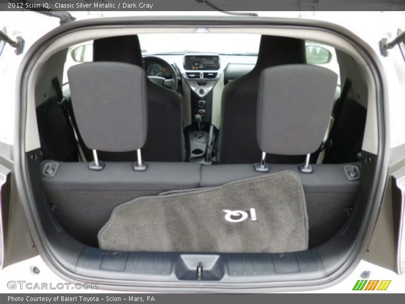 Classic Silver Metallic / Dark Gray 2012 Scion iQ