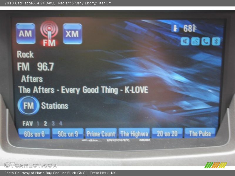 Radiant Silver / Ebony/Titanium 2010 Cadillac SRX 4 V6 AWD