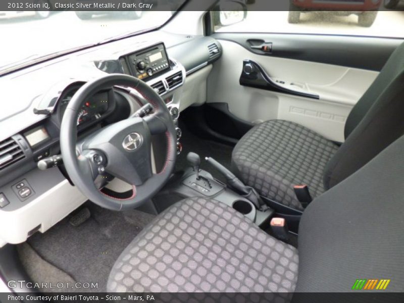Classic Silver Metallic / Dark Gray 2012 Scion iQ