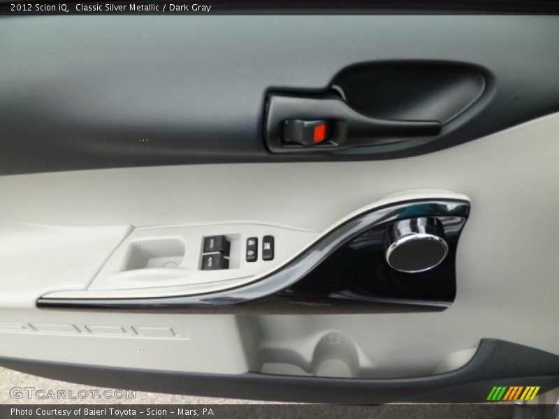 Classic Silver Metallic / Dark Gray 2012 Scion iQ