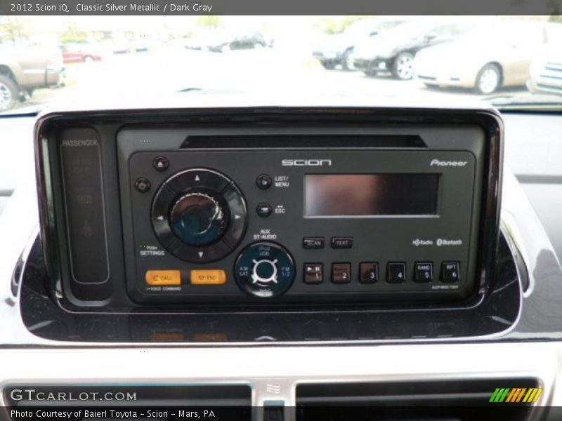 Classic Silver Metallic / Dark Gray 2012 Scion iQ