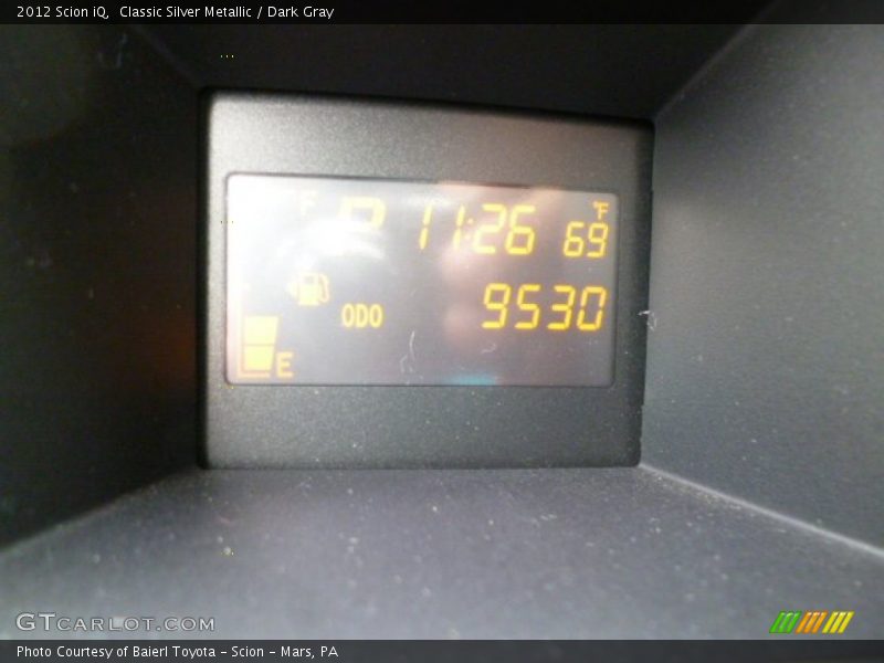 Classic Silver Metallic / Dark Gray 2012 Scion iQ
