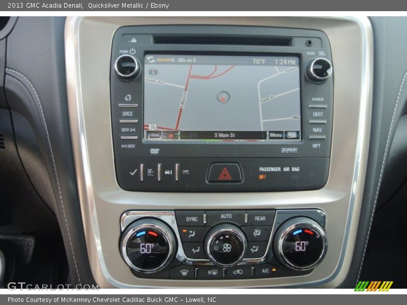Quicksilver Metallic / Ebony 2013 GMC Acadia Denali