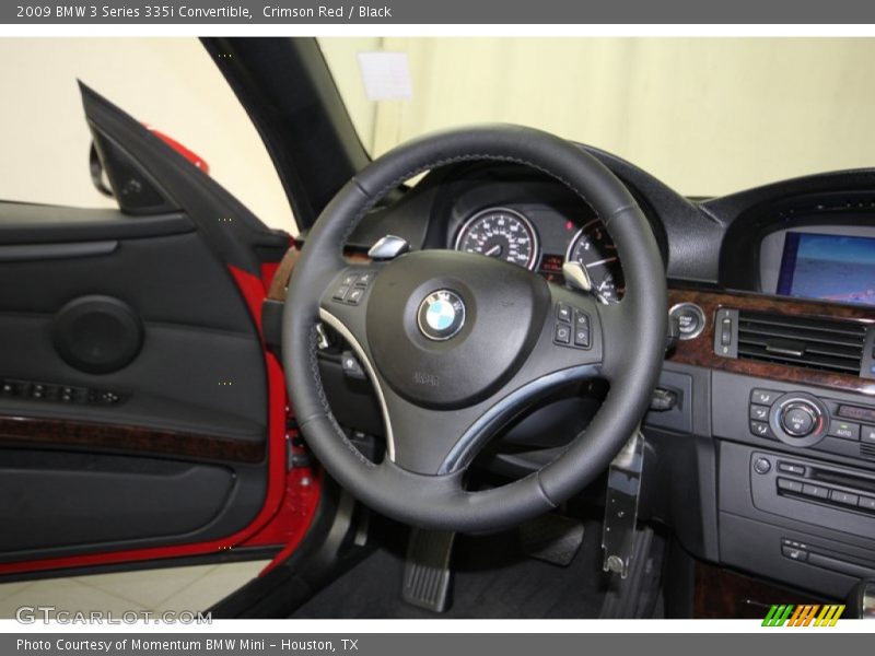 Crimson Red / Black 2009 BMW 3 Series 335i Convertible