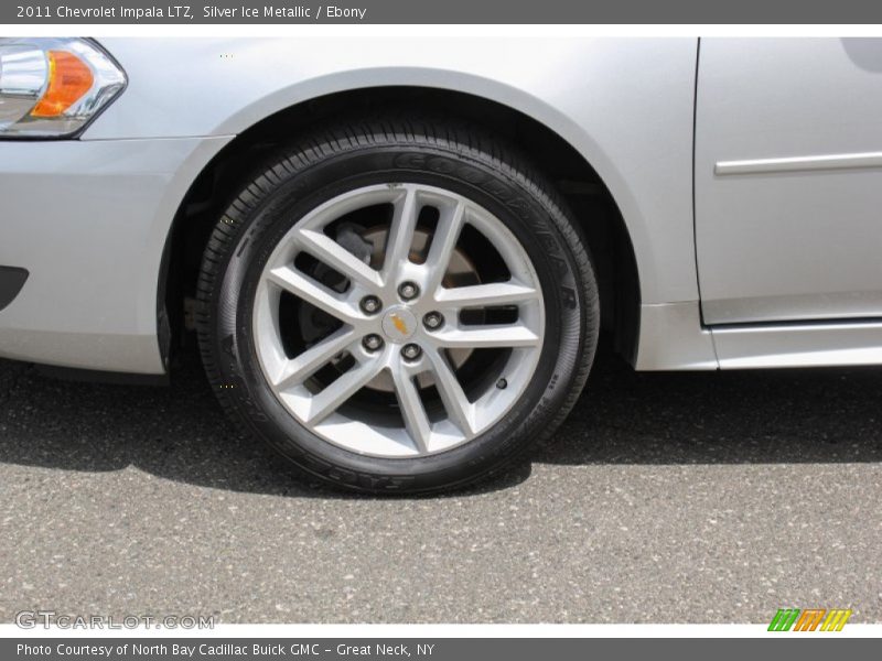 Silver Ice Metallic / Ebony 2011 Chevrolet Impala LTZ