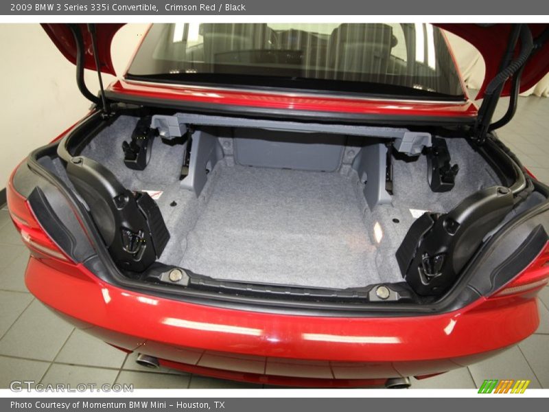 Crimson Red / Black 2009 BMW 3 Series 335i Convertible