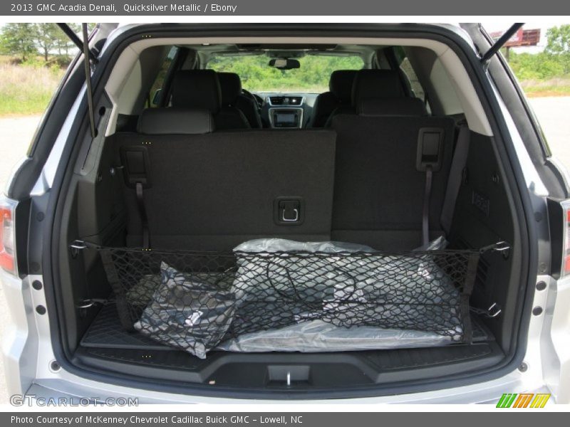 Quicksilver Metallic / Ebony 2013 GMC Acadia Denali