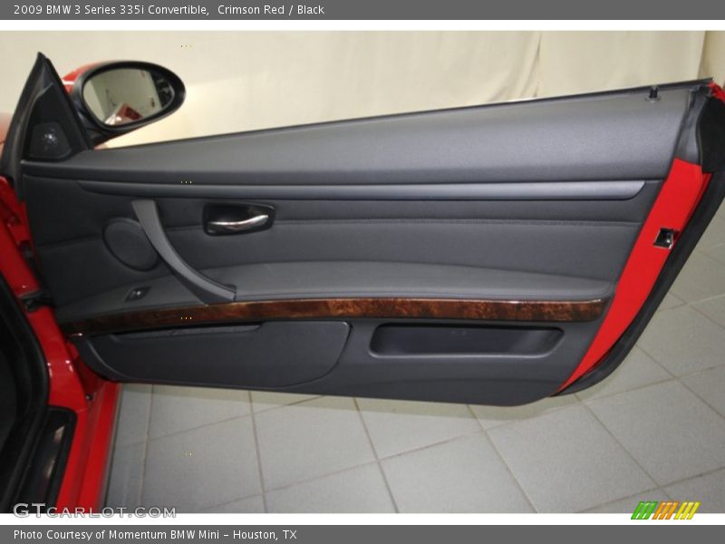 Crimson Red / Black 2009 BMW 3 Series 335i Convertible