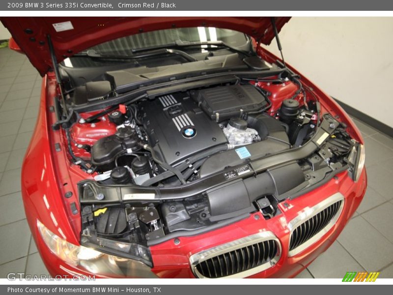 Crimson Red / Black 2009 BMW 3 Series 335i Convertible