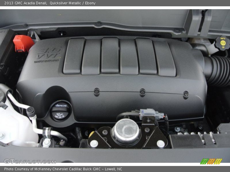 Quicksilver Metallic / Ebony 2013 GMC Acadia Denali