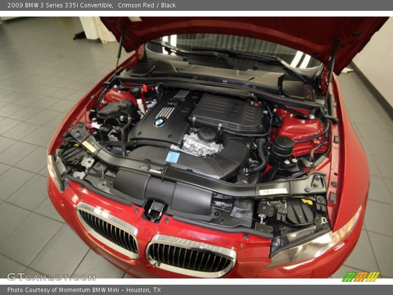 Crimson Red / Black 2009 BMW 3 Series 335i Convertible
