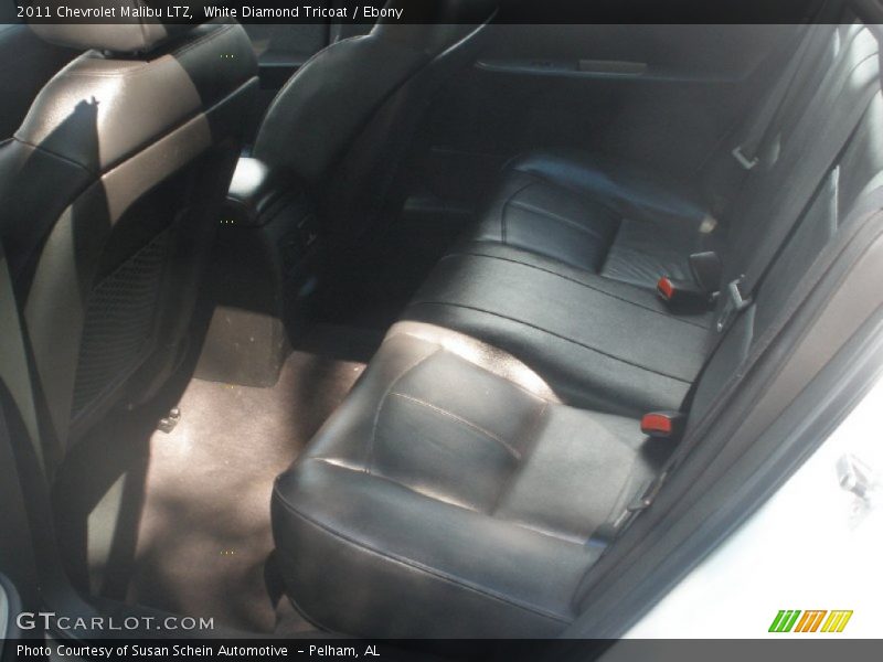 White Diamond Tricoat / Ebony 2011 Chevrolet Malibu LTZ