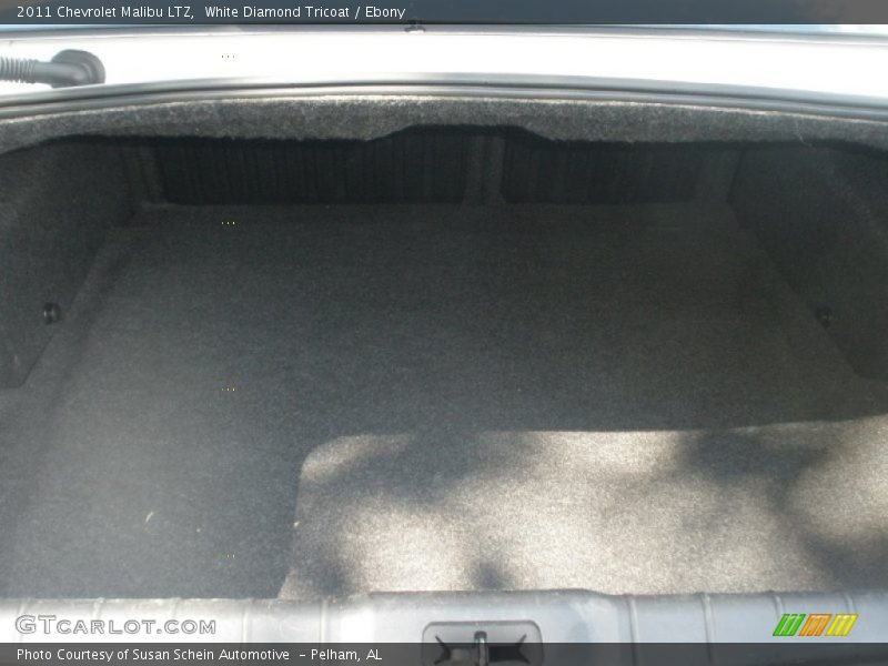 White Diamond Tricoat / Ebony 2011 Chevrolet Malibu LTZ