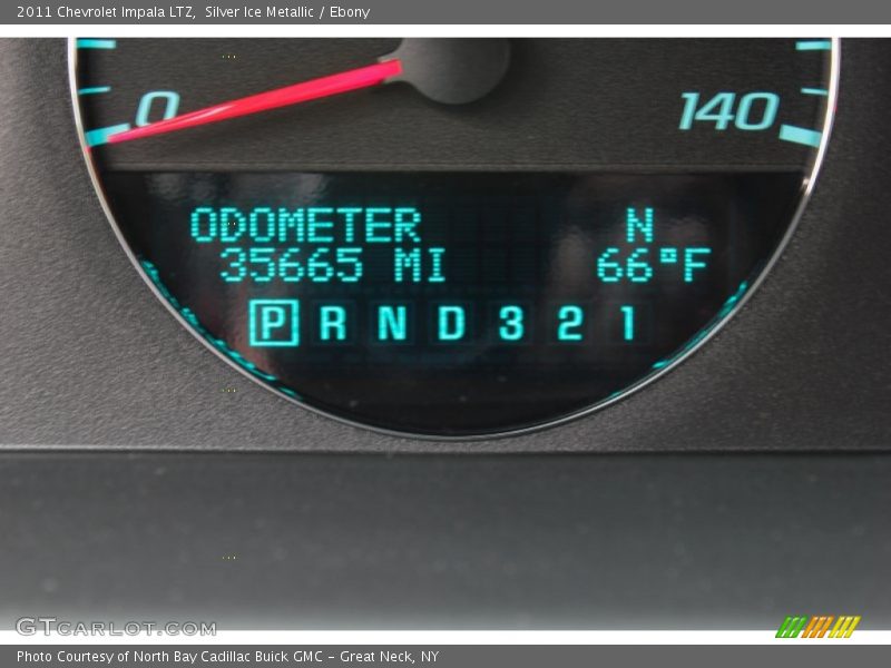 Silver Ice Metallic / Ebony 2011 Chevrolet Impala LTZ