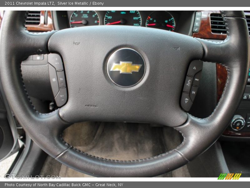 Silver Ice Metallic / Ebony 2011 Chevrolet Impala LTZ
