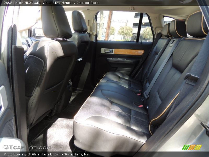 Vapor Silver Metallic / Charcoal Black 2008 Lincoln MKX AWD