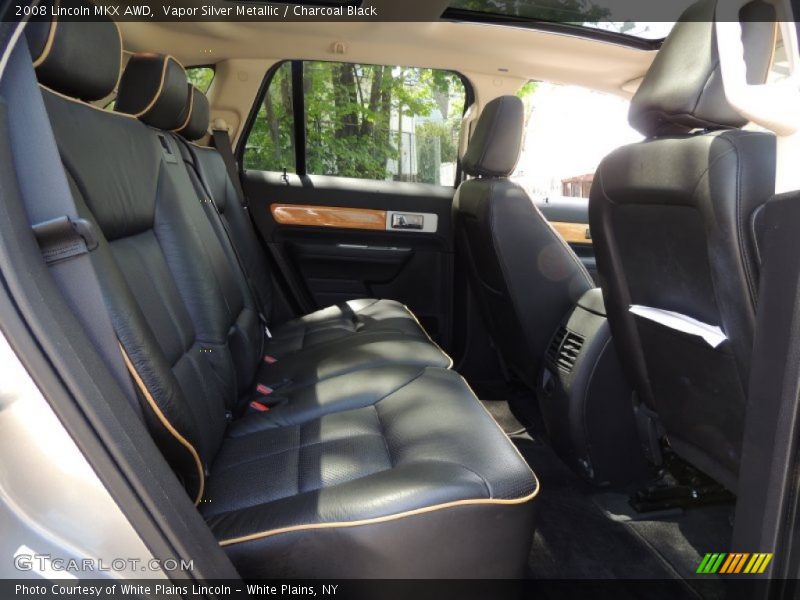 Vapor Silver Metallic / Charcoal Black 2008 Lincoln MKX AWD