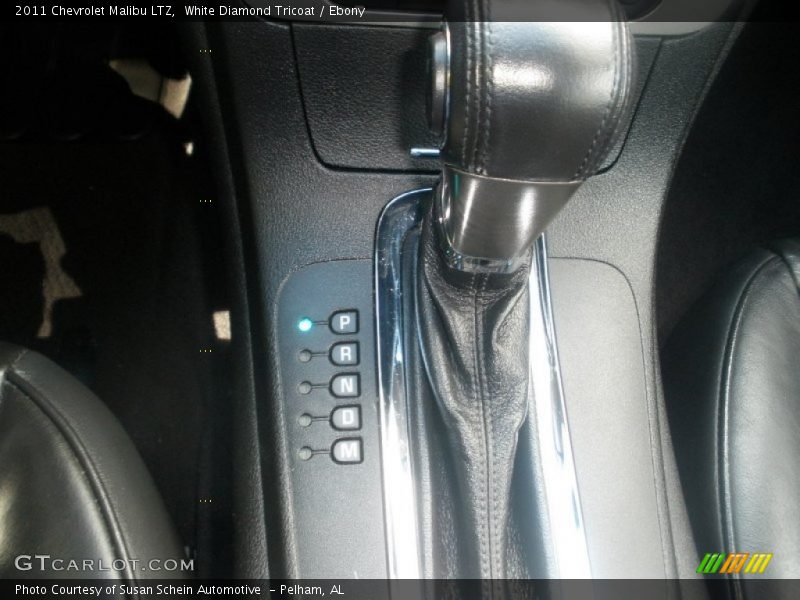 White Diamond Tricoat / Ebony 2011 Chevrolet Malibu LTZ
