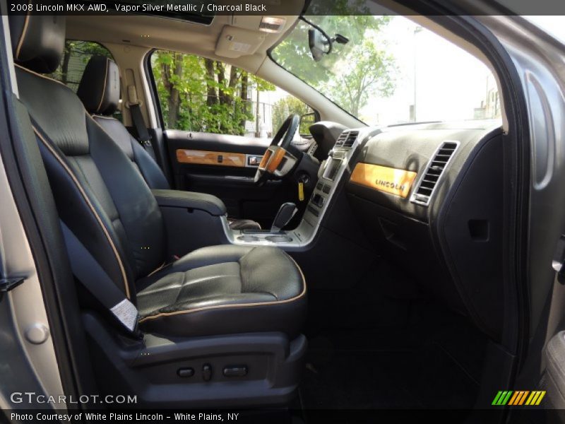 Vapor Silver Metallic / Charcoal Black 2008 Lincoln MKX AWD