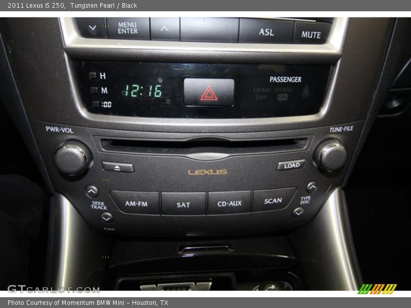 Controls of 2011 IS 250