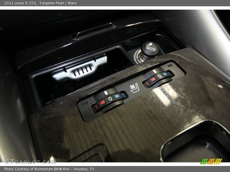 Tungsten Pearl / Black 2011 Lexus IS 250