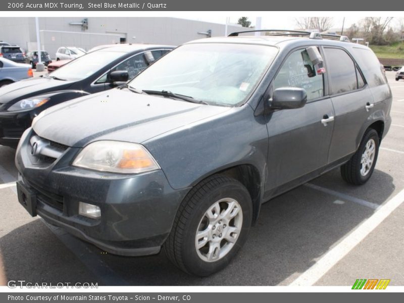 Steel Blue Metallic / Quartz 2006 Acura MDX Touring