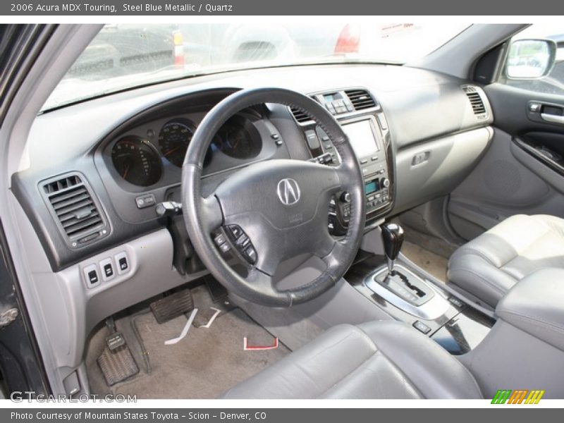 Steel Blue Metallic / Quartz 2006 Acura MDX Touring