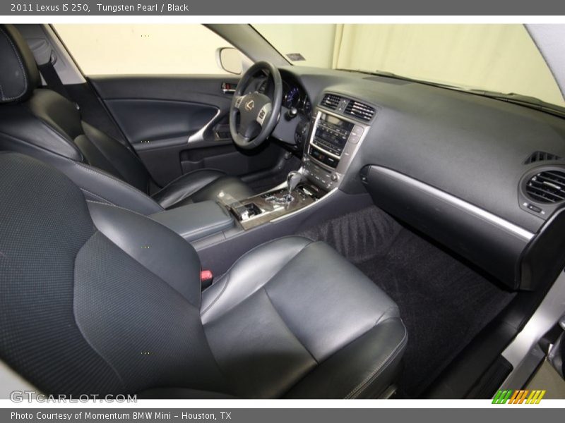 Tungsten Pearl / Black 2011 Lexus IS 250