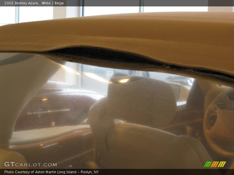 White / Beige 2002 Bentley Azure