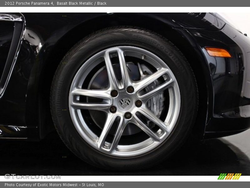 Basalt Black Metallic / Black 2012 Porsche Panamera 4