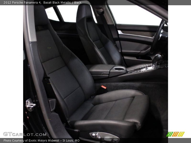 Basalt Black Metallic / Black 2012 Porsche Panamera 4