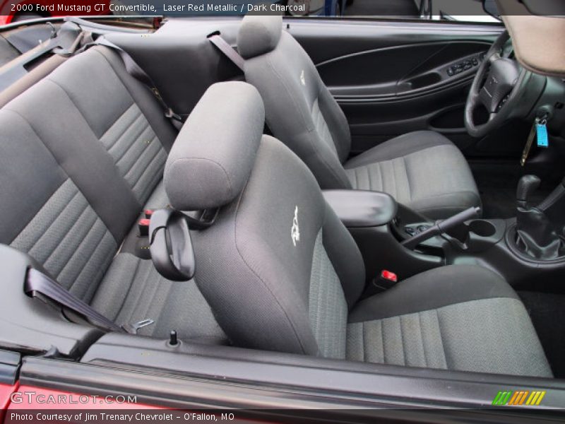  2000 Mustang GT Convertible Dark Charcoal Interior