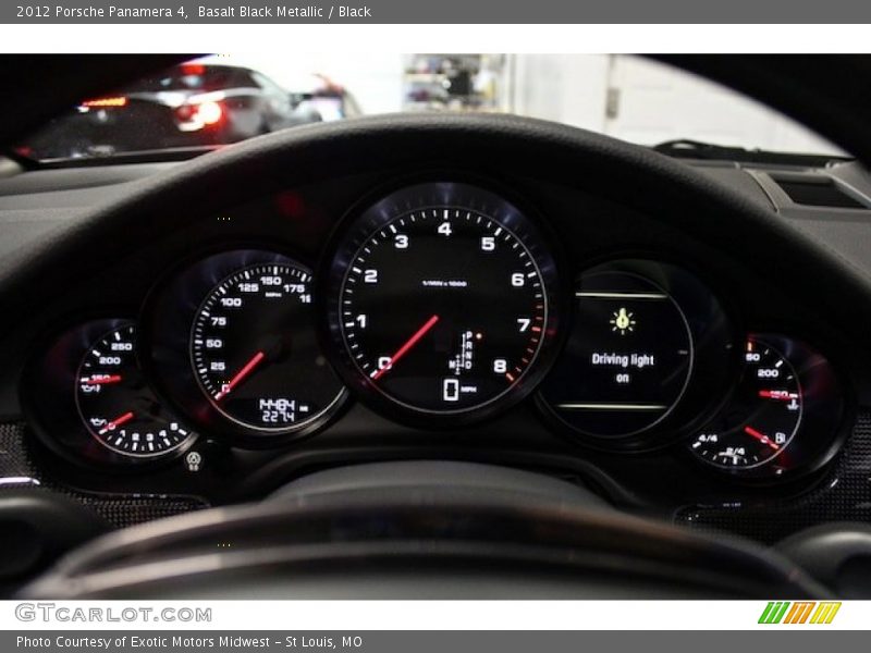  2012 Panamera 4 4 Gauges