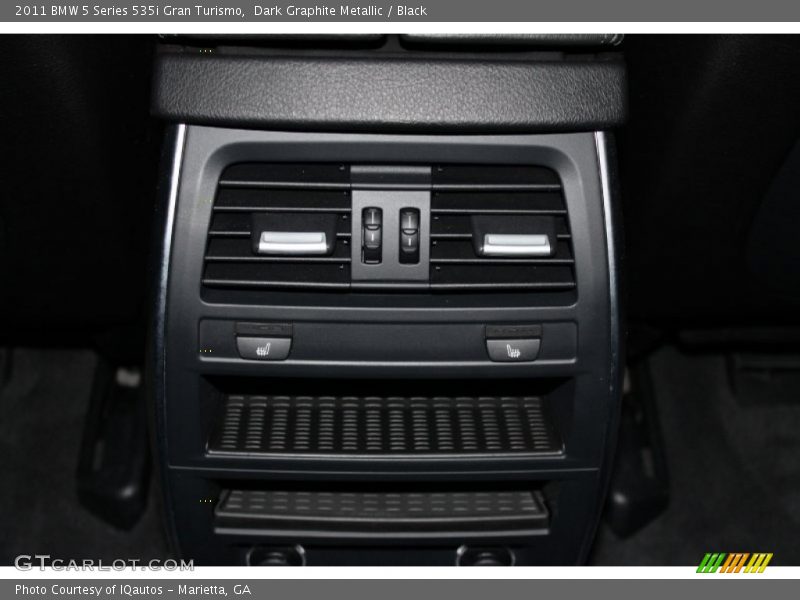 Dark Graphite Metallic / Black 2011 BMW 5 Series 535i Gran Turismo