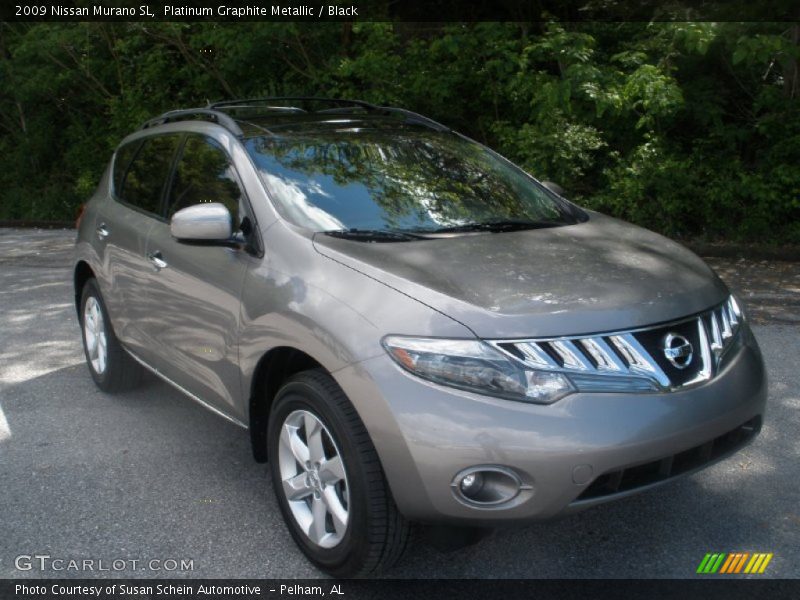 Platinum Graphite Metallic / Black 2009 Nissan Murano SL