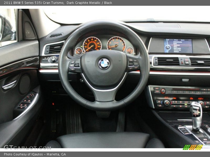 Dashboard of 2011 5 Series 535i Gran Turismo