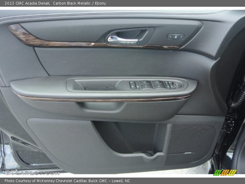 Carbon Black Metallic / Ebony 2013 GMC Acadia Denali