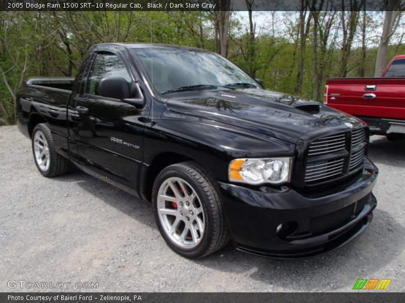Front 3/4 View of 2005 Ram 1500 SRT-10 Regular Cab