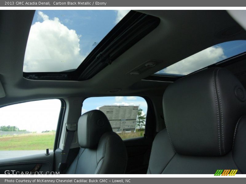 Carbon Black Metallic / Ebony 2013 GMC Acadia Denali